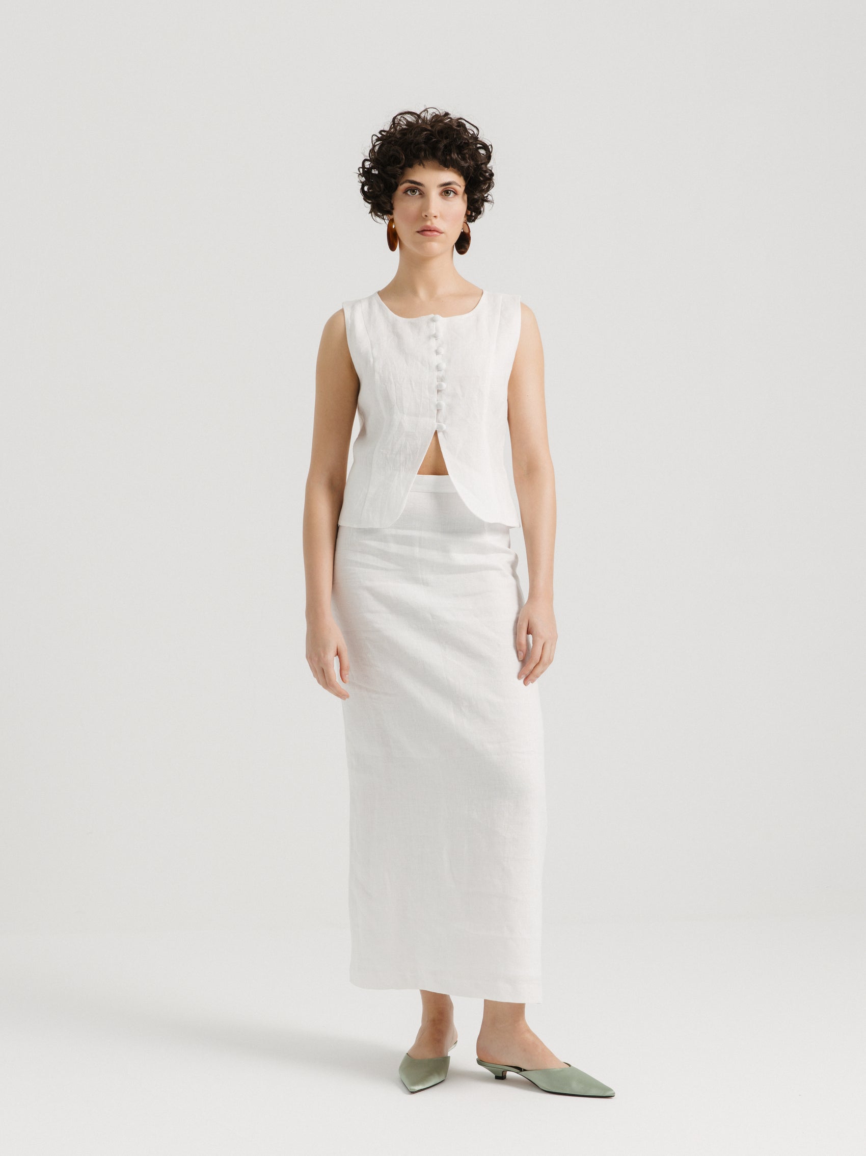 Japanese Keten Bluz - Ham Fabrics