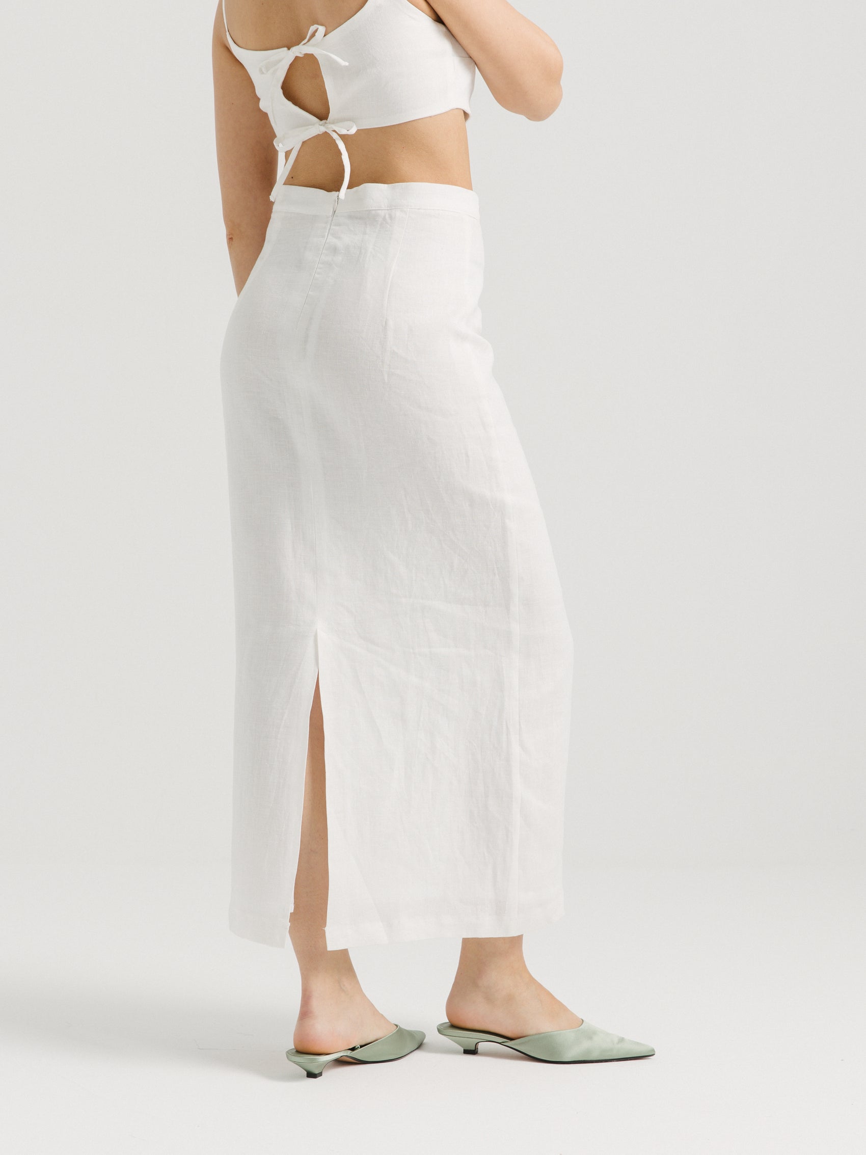 Slim Keten Etek - Ham Fabrics