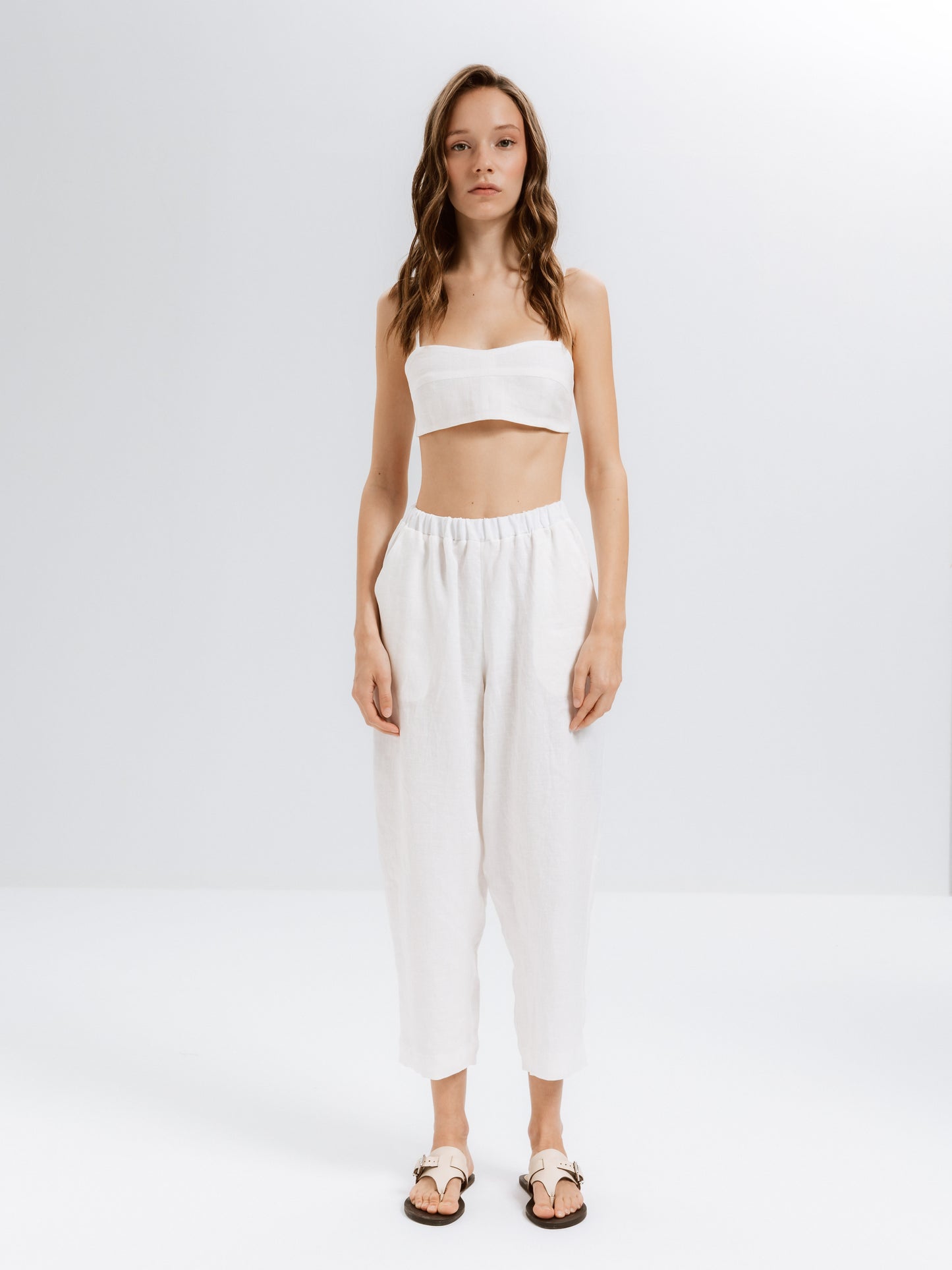 Breeze Keten Pantolon - Ham Fabrics