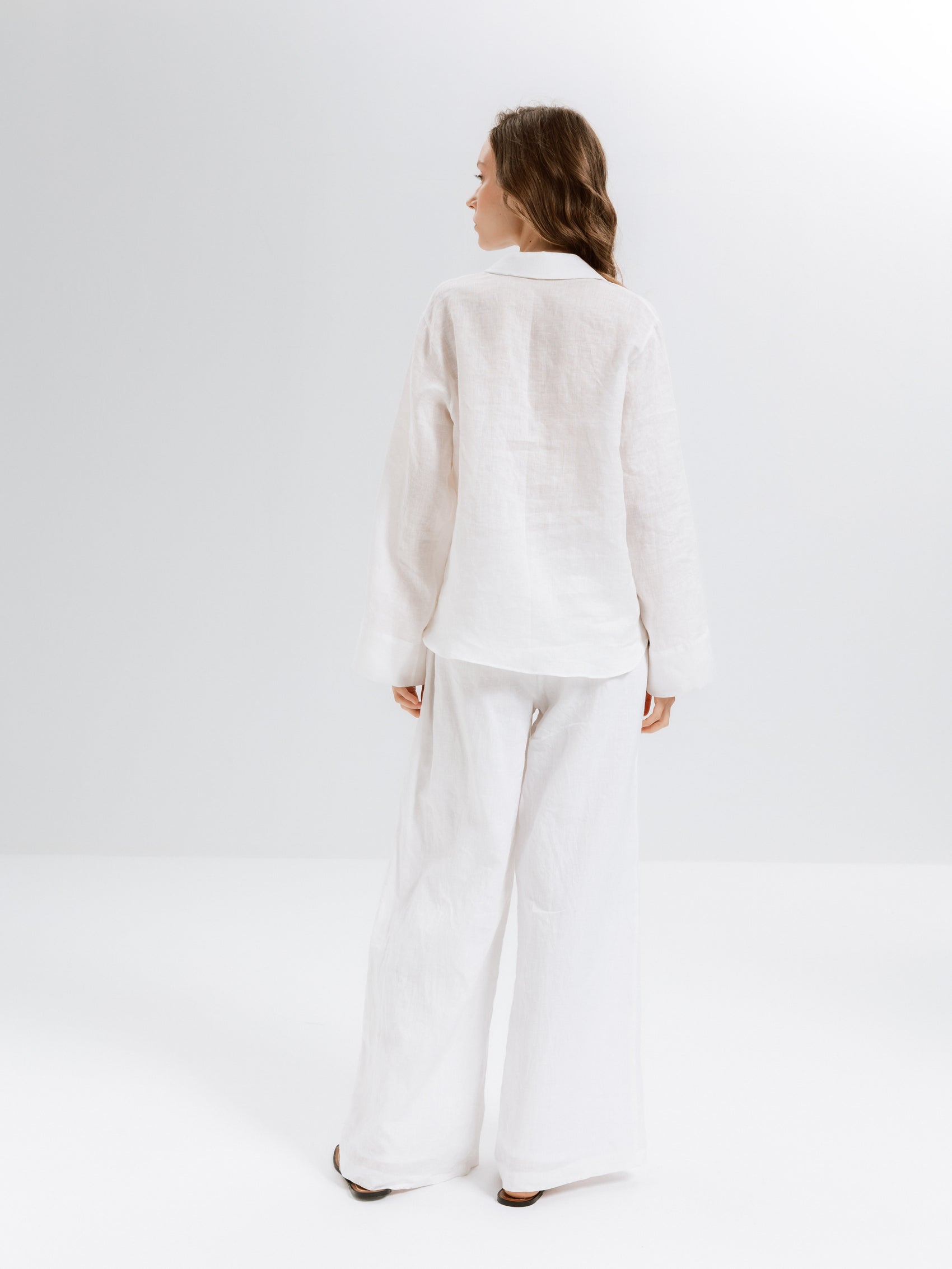 Timeless Tie Keten Gömlek - Ham Fabrics