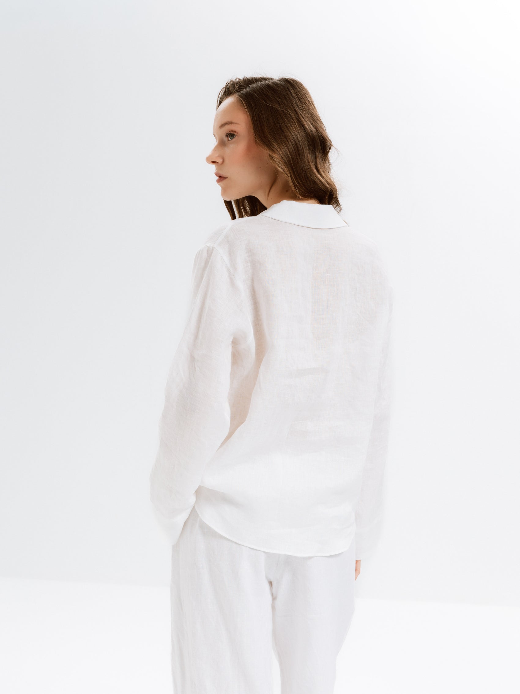 Timeless Tie Keten Gömlek - Ham Fabrics