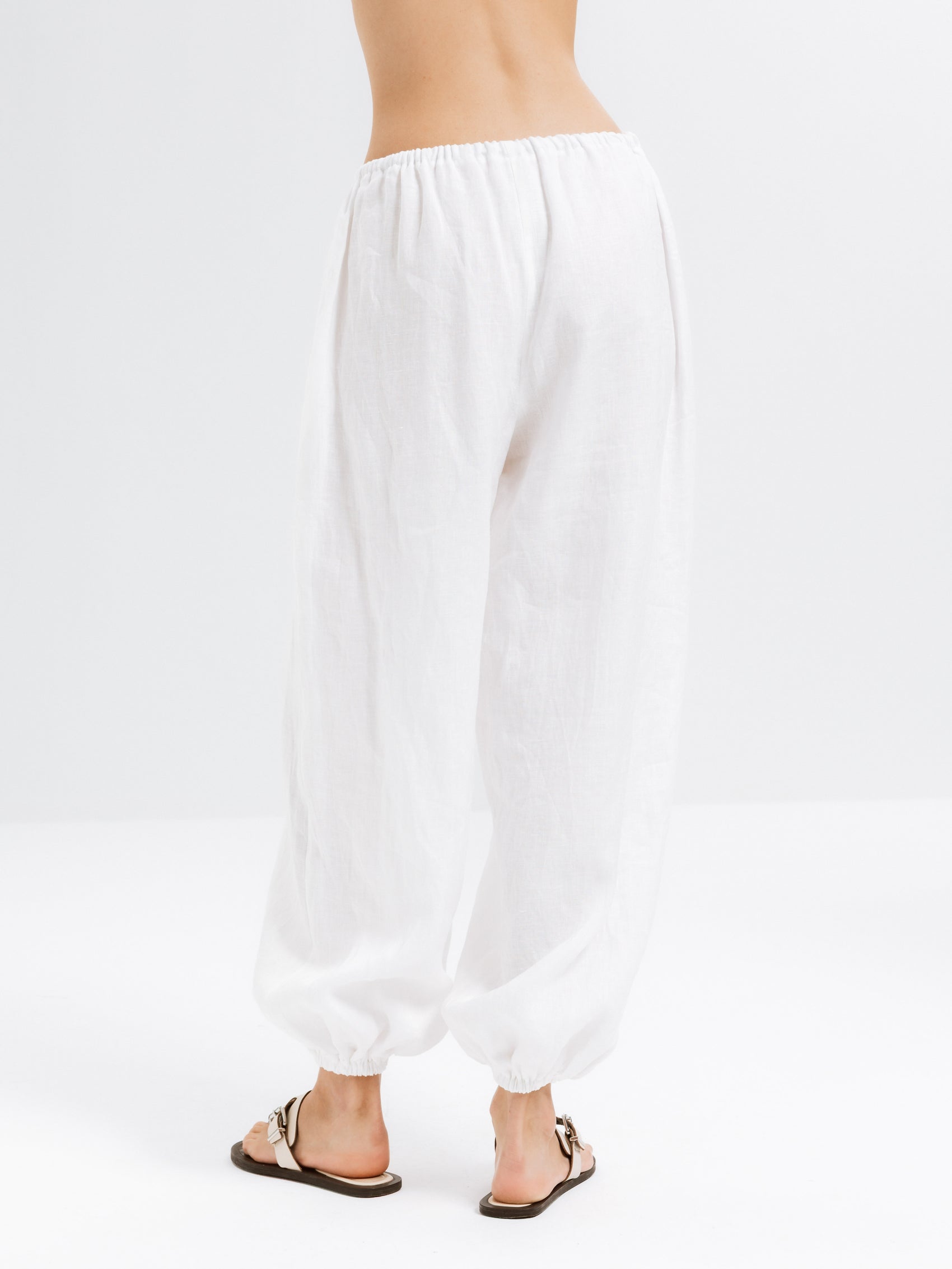 Aladdin Keten Pantolon - Ham Fabrics