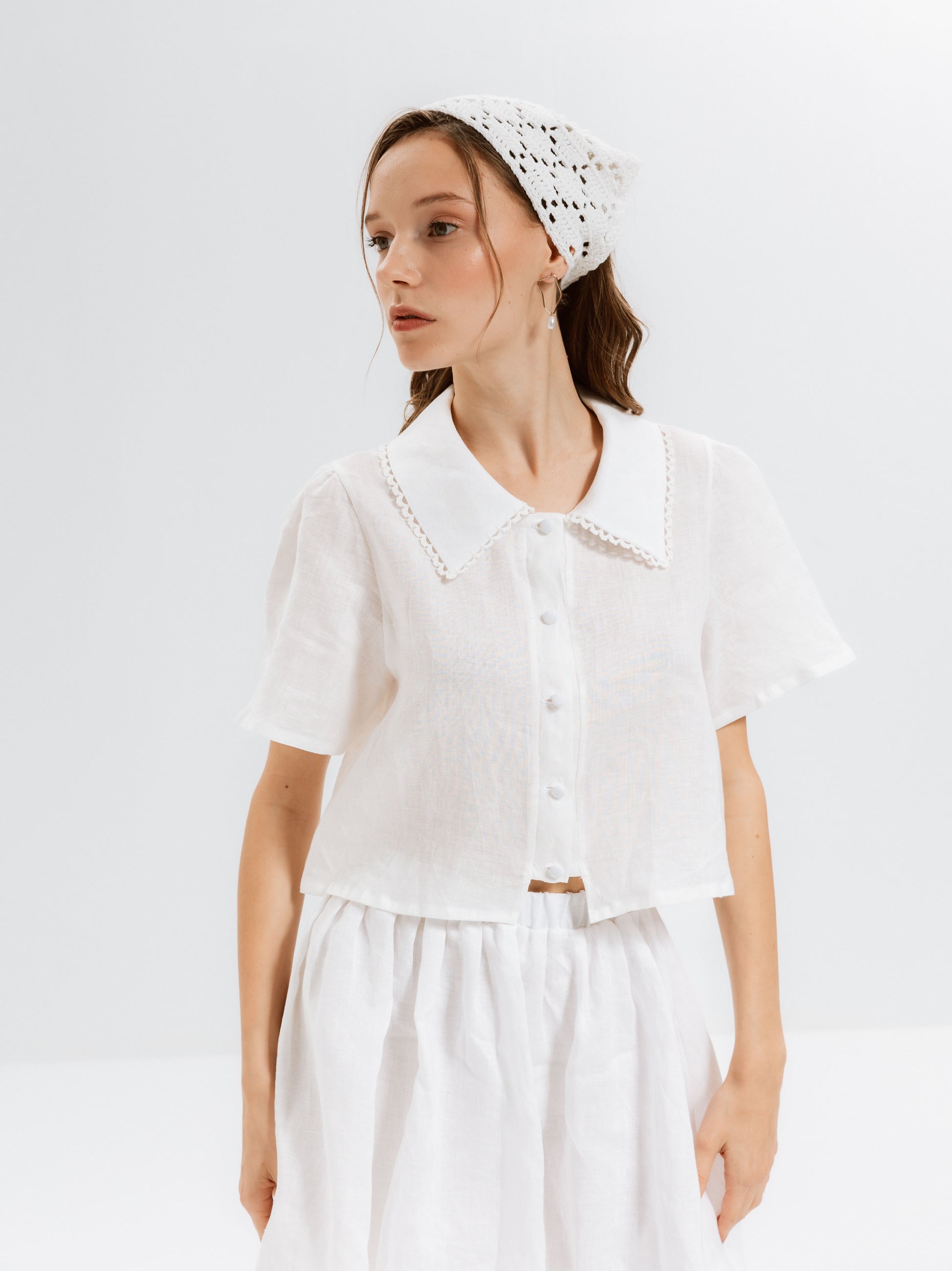 Pure Keten Gömlek - Ham Fabrics