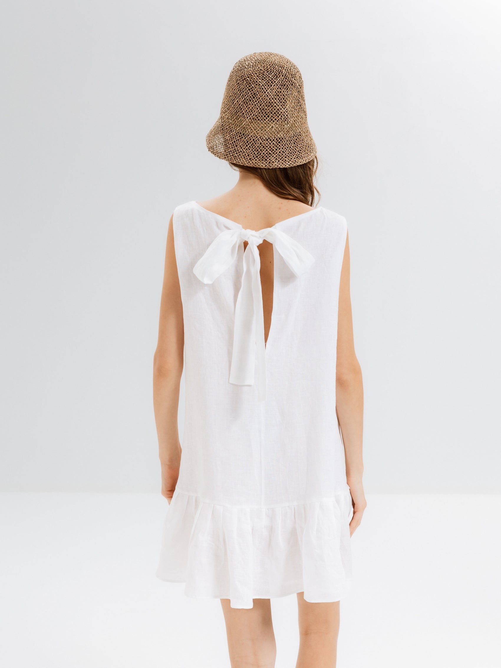 Summer Bowl Elbise - Ham Fabrics