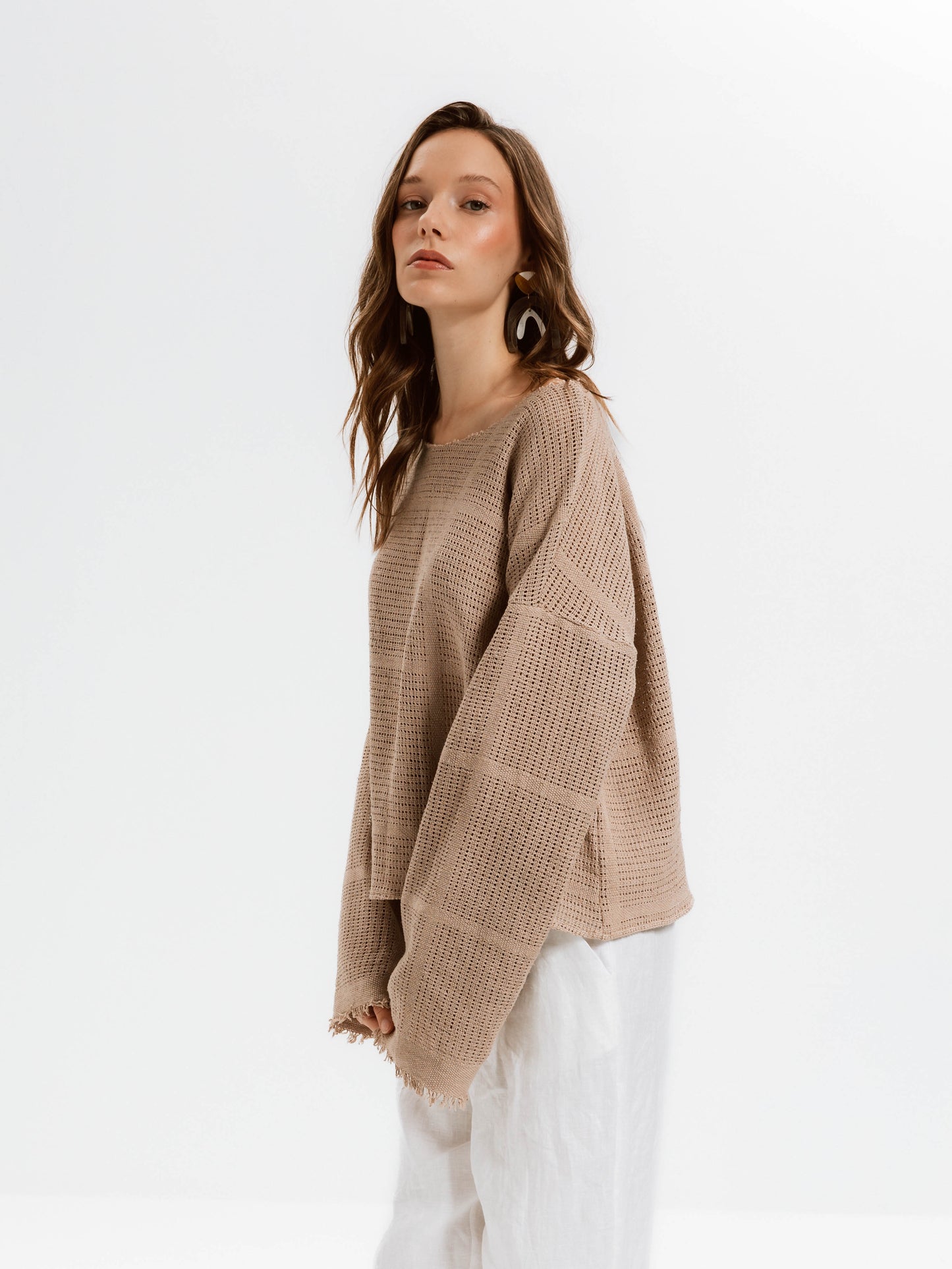 Dora Ceviz K. Bluz - Ham Fabrics