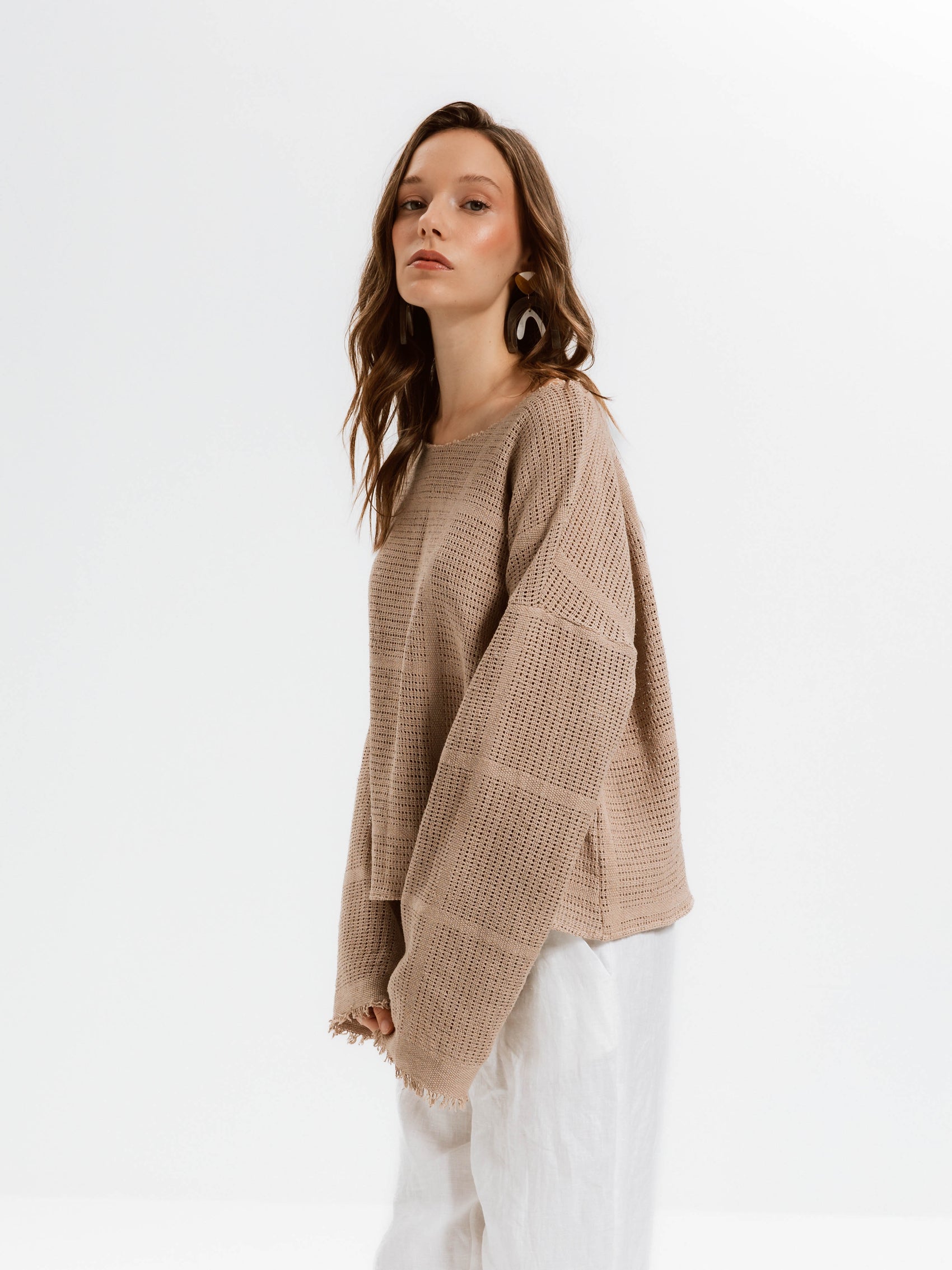 Dora Ceviz K. Bluz - Ham Fabrics