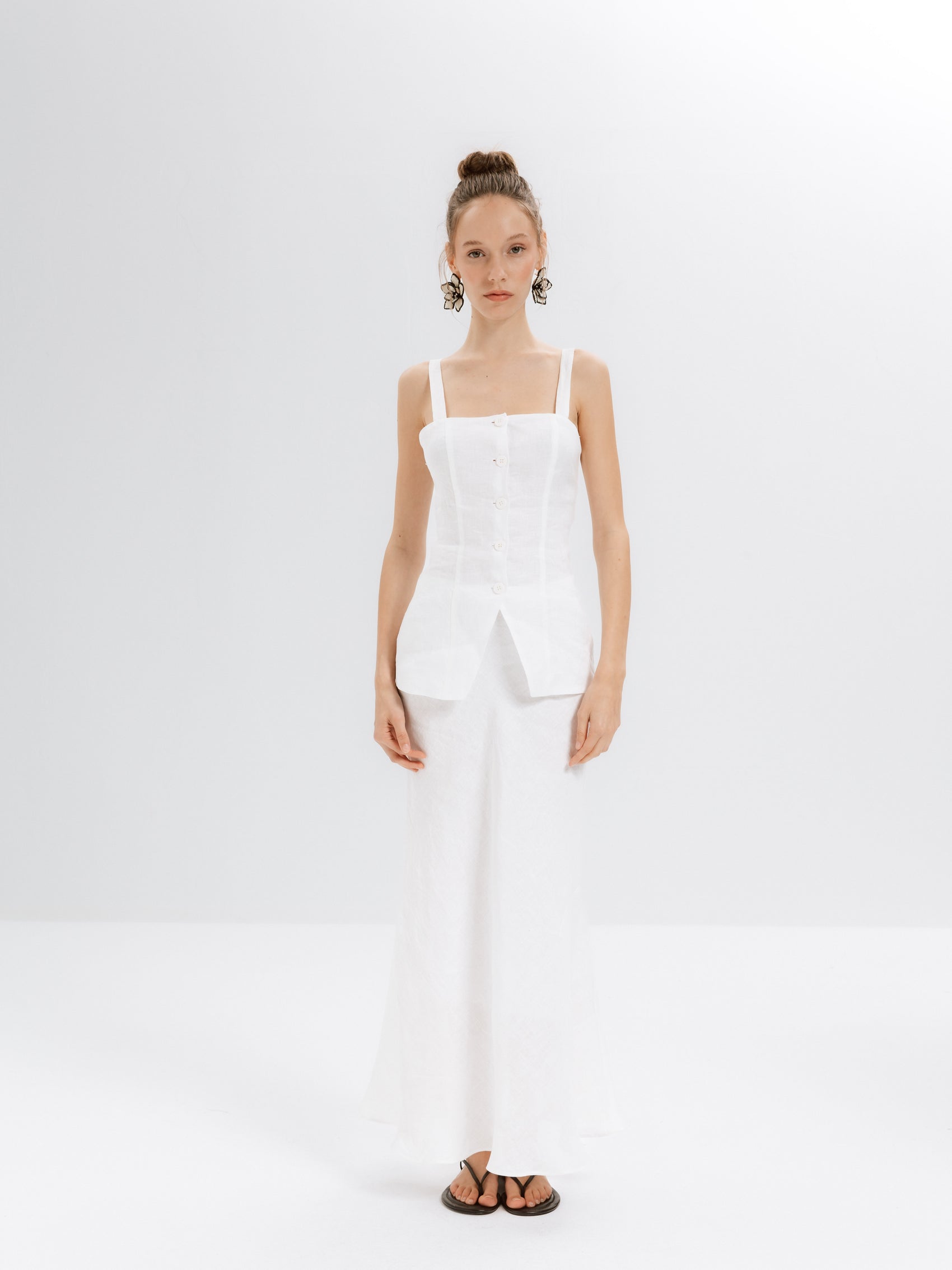 Grace Keten Yelek - Ham Fabrics