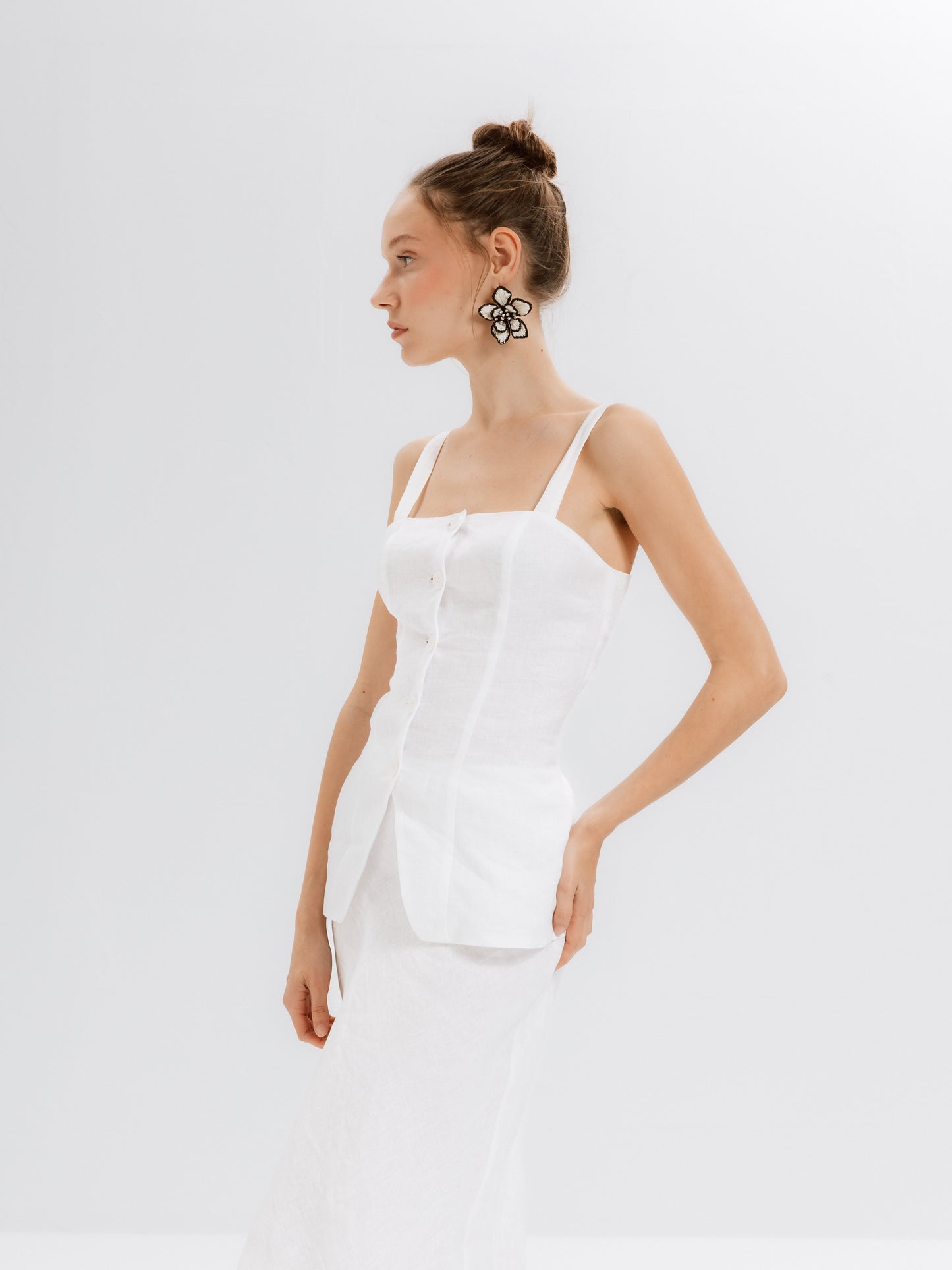 Grace Keten Yelek - Ham Fabrics